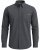 Motley Denim Lisbon Long Sleeve Shirt Charcoal - Särgid - Meeste suured särgid 2XL – 8XL