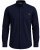 Motley Denim Lisbon Long Sleeve Shirt Navy - Särgid - Meeste suured särgid 2XL – 8XL