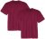 Adamo Marlon Comfort fit 2-pack T-shirt Blackberry - T-särgid - Suured T-särgid 2XL – 14XL