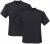 Adamo Marlon Comfort fit 2-pack T-shirt Charcoal - T-särgid - Suured T-särgid 2XL – 14XL
