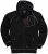 Adamo Michael Hoodie with Zipper Black - Sviitrid ja dressipluusid - Meeste suured kapuutsiga jakid suurustes 2XL – 14XL