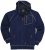 Adamo Michael Hoodie with Zipper Navy - Sviitrid ja dressipluusid - Meeste suured kapuutsiga jakid suurustes 2XL – 14XL