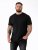 D555 Smartly Ümara kaelusega T-särk Must 5 tk - T-särgid - Suured T-särgid 2XL – 14XL
