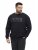 North Latitude 53123 Logoga pusa Must - Sviitrid ja dressipluusid - Meeste suured kapuutsiga jakid suurustes 2XL – 14XL