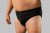 20 Nodi Stretch Cotton Briefs with Embroidered Side Label Black - Aluspesu ja ujumisriided - Aluspesu 2XL-8XL