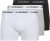 Jack & Jones Soho Solid Trunks 3-pack White/Grey/Black - Aluspesu ja ujumisriided - Aluspesu 2XL-8XL
