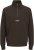 Jack & Jones Soho Sweatshirt with Zipper Brown - Sviitrid ja dressipluusid - Meeste suured kapuutsiga jakid suurustes 2XL – 14XL