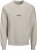 Jack & Jones Soho Sweatshirt Grey - Sviitrid ja dressipluusid - Meeste suured kapuutsiga jakid suurustes 2XL – 14XL