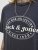 Jack & Jones Dover T-Shirt Short Sleeve Black - T-särgid - Suured T-särgid 2XL – 14XL