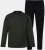JP1880 Pyjamas Two-piece Striped Dark Green - Aluspesu ja ujumisriided - Aluspesu 2XL-8XL
