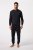 JP1880 Pyjamas Two-piece Long Sleeve and Long Trousers Navy - Aluspesu ja ujumisriided - Aluspesu 2XL-8XL