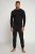 JP1880 Two-piece Pyjamas Long Sleeve and Long Trousers Black - Aluspesu ja ujumisriided - Aluspesu 2XL-8XL