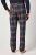 JP1880 Pyjama Trousers Flannel Check Brown - Aluspesu ja ujumisriided - Aluspesu 2XL-8XL