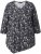 Ulla Popken Asymmetric Cowboy Boot Print Tee Black - Trükitud/pildiga T-särgid naistele - 