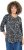Ulla Popken Asymmetric Cowboy Boot Print Tee Black - Trükitud/pildiga T-särgid naistele - 