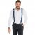 JP1880 Suspenders X-Shape Navy - Aksessuaarid - 