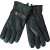 JP1880 Gloves Leather Warm Lining Black - Aksessuaarid - 