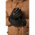 JP1880 Gloves Leather Warm Lining Black - Aksessuaarid - 