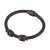 JP1880 Bracelet Skulls Black - Aksessuaarid - 