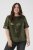 Kaffe Curve Mirana Sequin Blouse Ivy Green - Pluusid - 