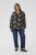 Kaffe Curve Kimmie Blouse Black Chalk Embroidery - Pluusid - 