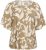 Kaffe Curve Marla Blouse Oak Chalk Leaf - Pluusid - 