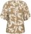 Kaffe Curve Marla Blouse Oak Chalk Leaf - Pluusid - 