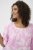 Kaffe Curve Marla Blouse Pink Frosting Chalk Leaf - Pluusid - 
