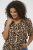 Kaffe Curve Ami Short Sleeve Blouse Printed Leopard - Pluusid & tuunikad - 