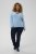 Kaffe Curve Jilanda V-Neck Pullover Blue - Kampsunid ja kudumid - 