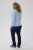 Kaffe Curve Jilanda V-Neck Pullover Blue - Kampsunid ja kudumid - 