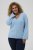 Kaffe Curve Jilanda V-Neck Pullover Blue - Kampsunid ja kudumid - 