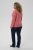 Kaffe Curve Jilanda V-Neck Pullover Red - Kampsunid ja kudumid - 