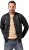 JP1880 College Jacket Scuba Fabric with Zipper Black - Jakid ja joped - Joped, suured suurused: 2XL – 12XL