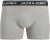 Jack & Jones Hector Solid Trunks 5-Pack Grey - Bokserid - Meeste suured bokserid