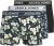 Jack & Jones Acray Flower Boxers 3-Pack Black/Navy - Aluspesu ja ujumisriided - Aluspesu 2XL-8XL