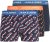 Jack & Jones Logo Trunks 3-Pack Navy Blazer - Aluspesu ja ujumisriided - Aluspesu 2XL-8XL