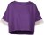 Nora Mikken AGNES Crop Top Purple - T-särgid - 