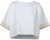 Nora Mikken AGNES Crop Top White - T-särgid - 