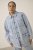 Kaffe Curve Ninna Casual Jacket Light Blue Washed - Joped - 