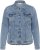 Kaffe Curve Vilana Denim Jacket Washed Blue - Teksajakid - 