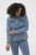 Kaffe Curve Vilana Denim Jacket Washed Blue - Teksajakid - 