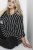Kaffe Curve Milana Shirt Kleit Must / Chalk triip - Kleidid - 