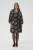 Kaffe Curve Kimmie Dress Black Chalk Embroidery - Midikleidid - 