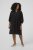 Kaffe Curve Dina Dress Black Deep - Midikleidid - 