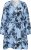 Kaffe Curve Aliana Dress Blue Flower Animal - Midikleidid - 