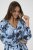 Kaffe Curve Aliana Dress Blue Flower Animal - Midikleidid - 