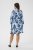 Kaffe Curve Aliana Dress Blue Flower Animal - Midikleidid - 