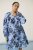 Kaffe Curve Aliana Dress Blue Flower Animal - Midikleidid - 