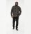 D555 Destin Checked Long Sleeve Shirt Black/Tan Check - Pikkade varrukatega särgid - 